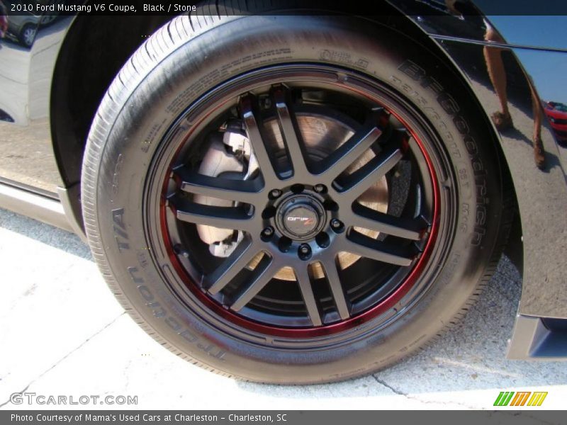 Black / Stone 2010 Ford Mustang V6 Coupe