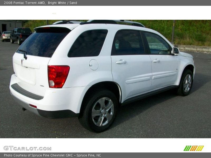 Bright White / Sand 2008 Pontiac Torrent AWD
