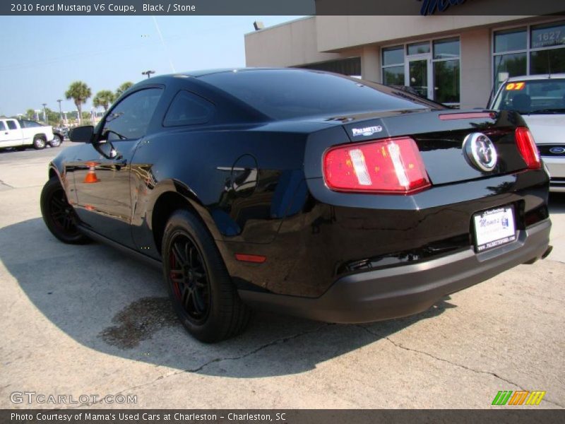 Black / Stone 2010 Ford Mustang V6 Coupe
