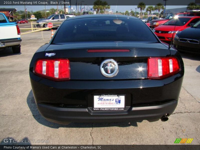 Black / Stone 2010 Ford Mustang V6 Coupe