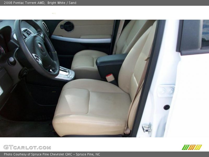 Bright White / Sand 2008 Pontiac Torrent AWD