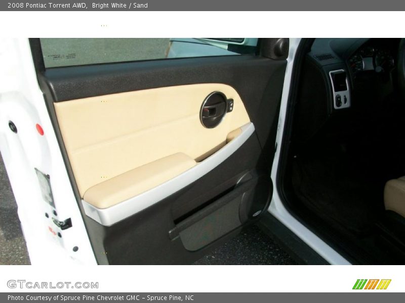Bright White / Sand 2008 Pontiac Torrent AWD
