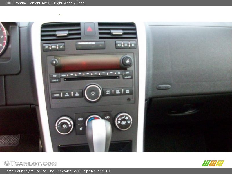 Bright White / Sand 2008 Pontiac Torrent AWD