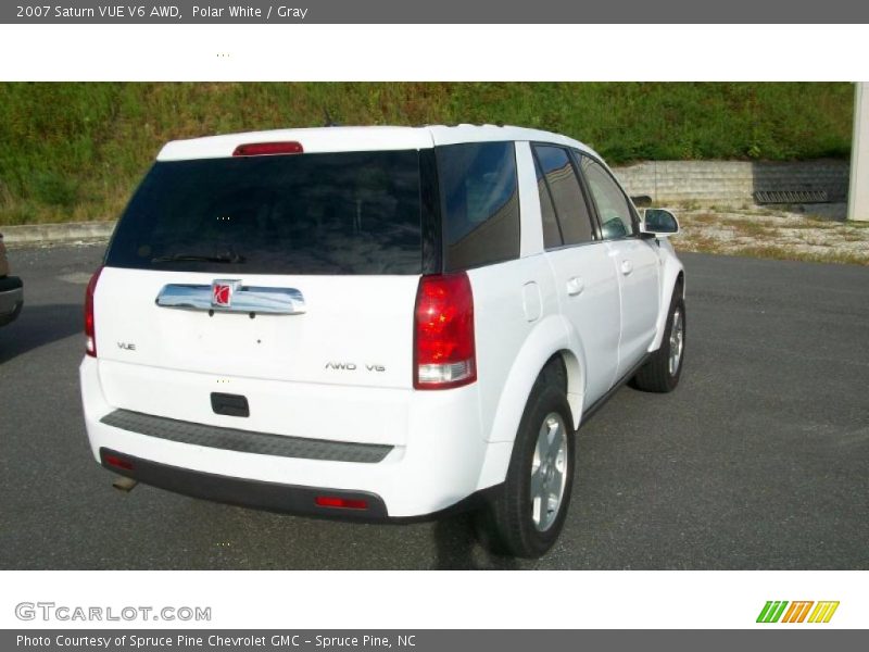 Polar White / Gray 2007 Saturn VUE V6 AWD