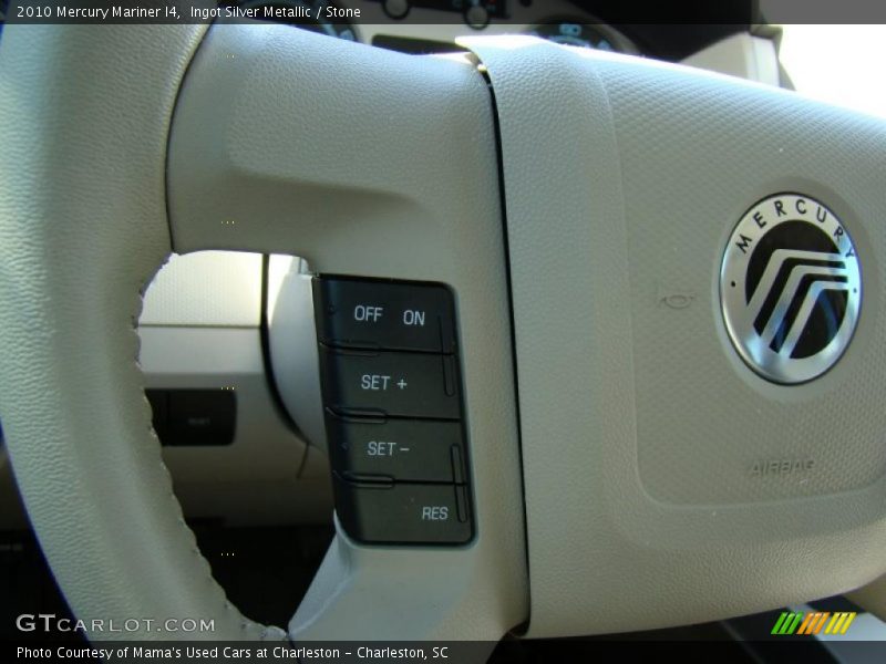 Ingot Silver Metallic / Stone 2010 Mercury Mariner I4