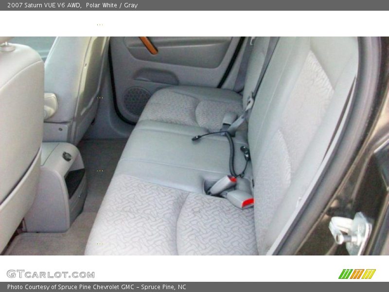 Polar White / Gray 2007 Saturn VUE V6 AWD