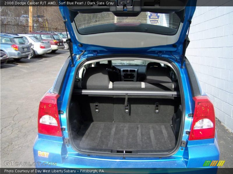Surf Blue Pearl / Dark Slate Gray 2008 Dodge Caliber R/T AWD
