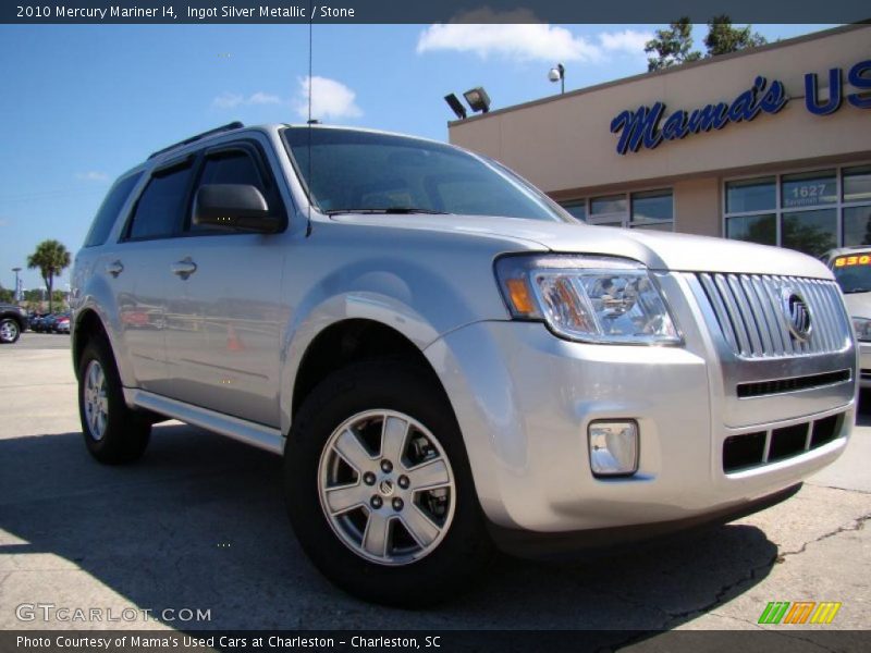 Ingot Silver Metallic / Stone 2010 Mercury Mariner I4