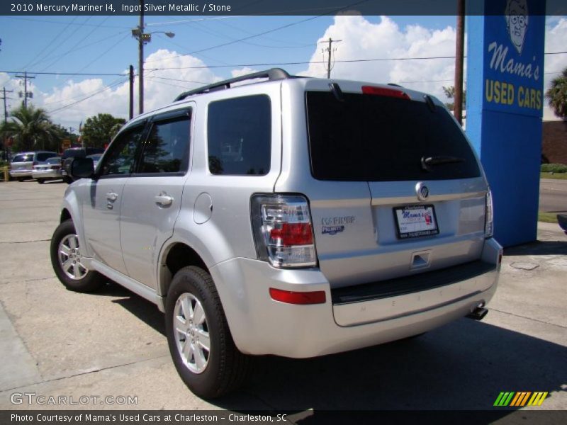 Ingot Silver Metallic / Stone 2010 Mercury Mariner I4