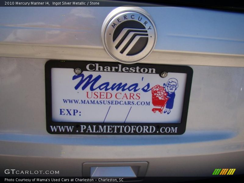 Ingot Silver Metallic / Stone 2010 Mercury Mariner I4
