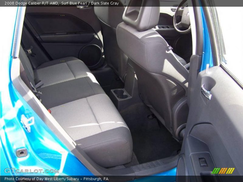 Surf Blue Pearl / Dark Slate Gray 2008 Dodge Caliber R/T AWD