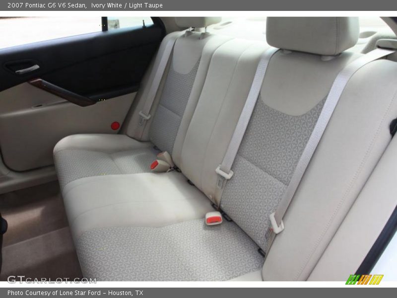 Ivory White / Light Taupe 2007 Pontiac G6 V6 Sedan