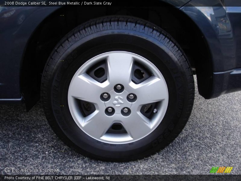 Steel Blue Metallic / Dark Slate Gray 2008 Dodge Caliber SE