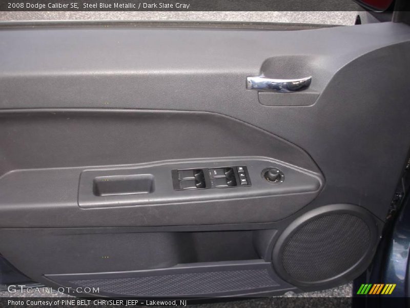 Steel Blue Metallic / Dark Slate Gray 2008 Dodge Caliber SE