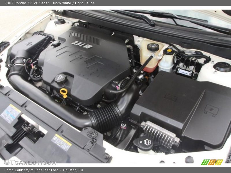 Ivory White / Light Taupe 2007 Pontiac G6 V6 Sedan