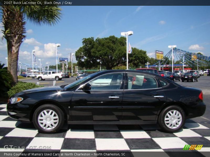 Black Onyx / Gray 2007 Buick LaCrosse CX