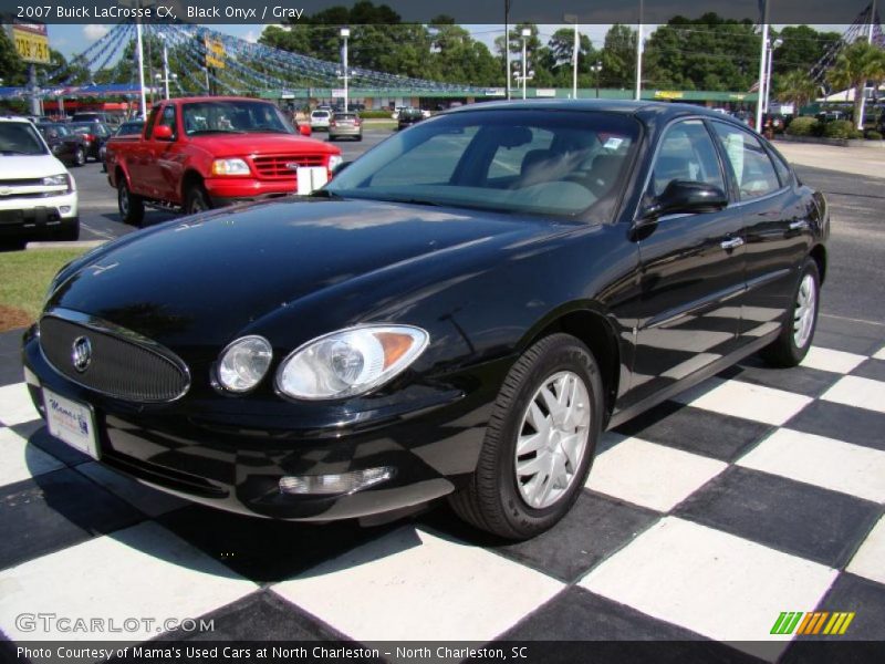 Black Onyx / Gray 2007 Buick LaCrosse CX