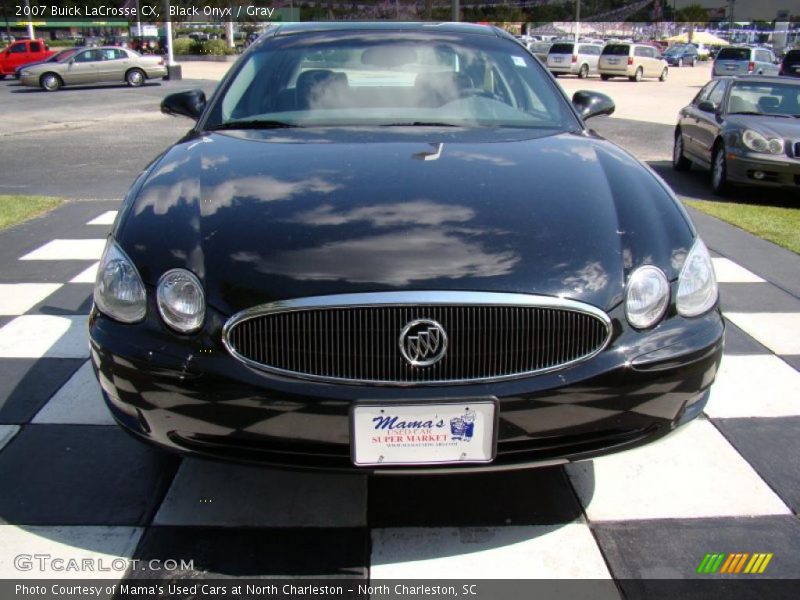 Black Onyx / Gray 2007 Buick LaCrosse CX