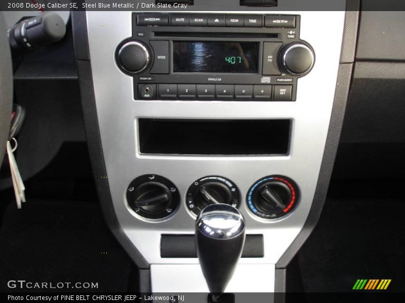 Steel Blue Metallic / Dark Slate Gray 2008 Dodge Caliber SE