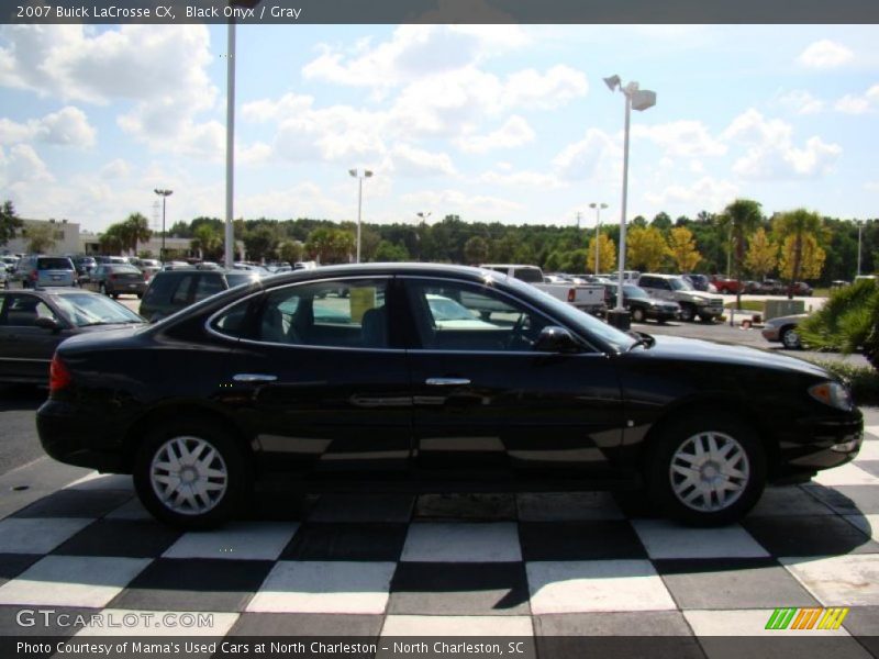 Black Onyx / Gray 2007 Buick LaCrosse CX