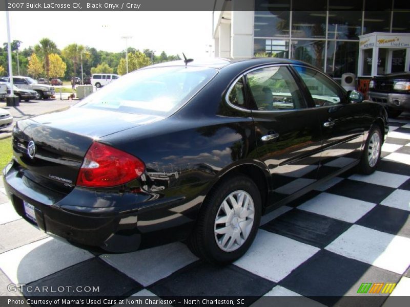 Black Onyx / Gray 2007 Buick LaCrosse CX