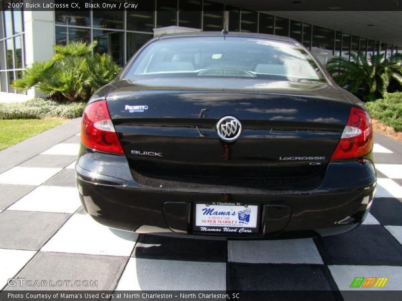 Black Onyx / Gray 2007 Buick LaCrosse CX