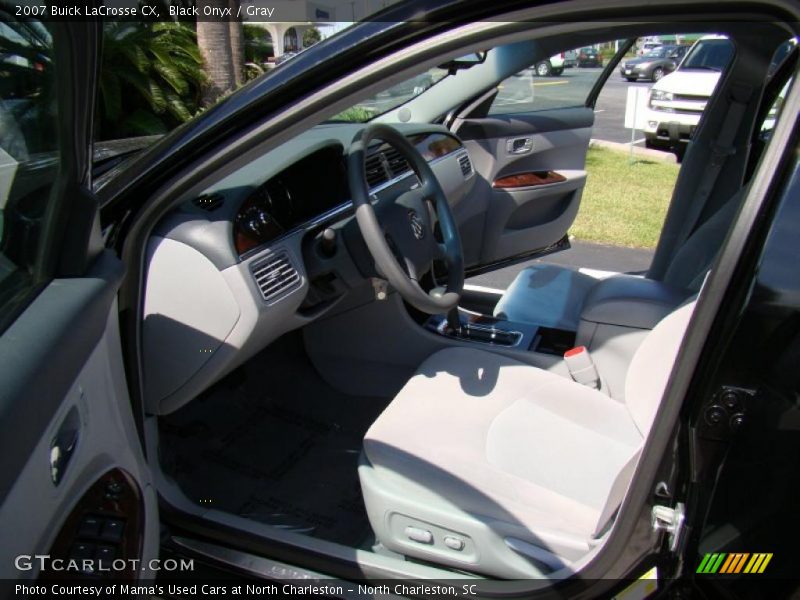 Black Onyx / Gray 2007 Buick LaCrosse CX