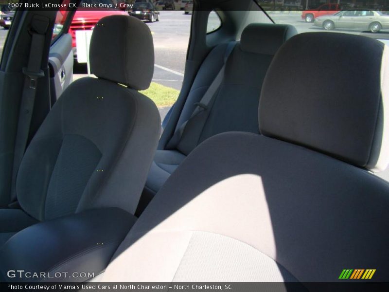 Black Onyx / Gray 2007 Buick LaCrosse CX