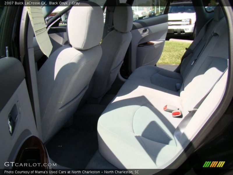 Black Onyx / Gray 2007 Buick LaCrosse CX