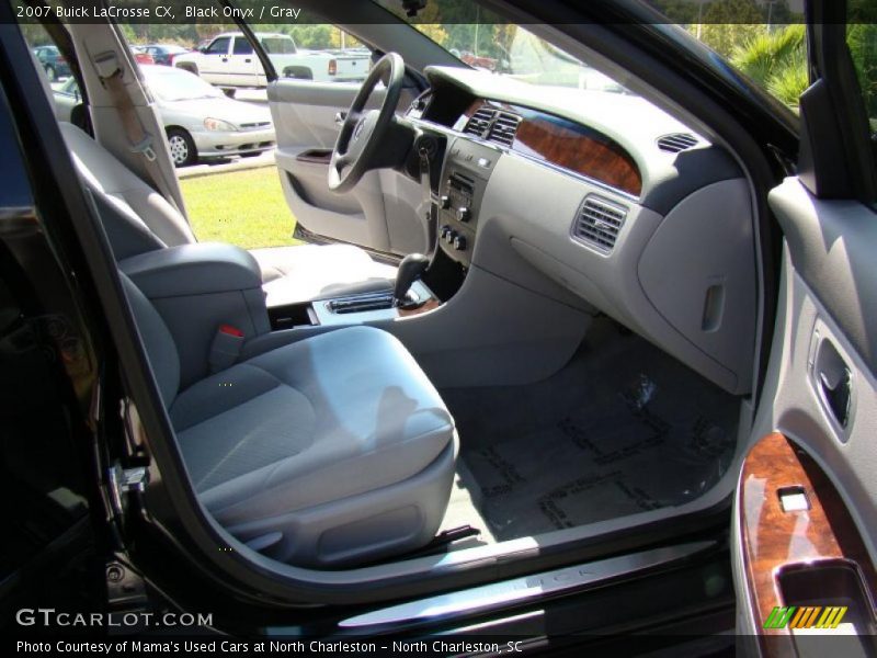 Black Onyx / Gray 2007 Buick LaCrosse CX