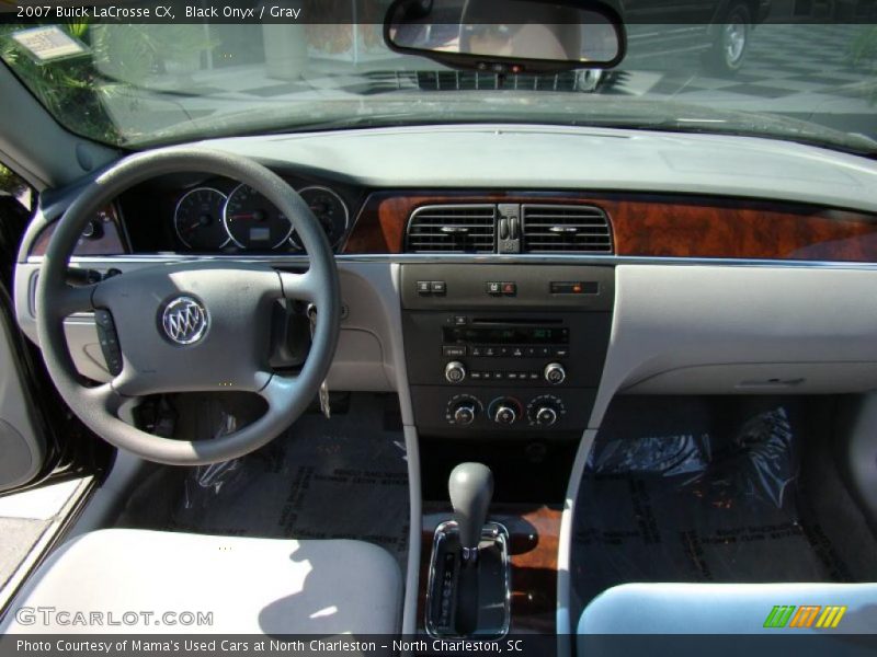 Black Onyx / Gray 2007 Buick LaCrosse CX
