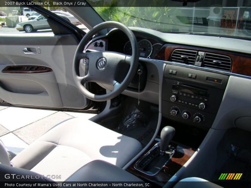 Black Onyx / Gray 2007 Buick LaCrosse CX