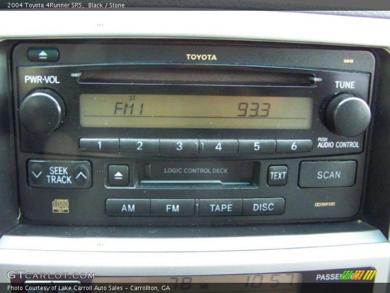 Black / Stone 2004 Toyota 4Runner SR5