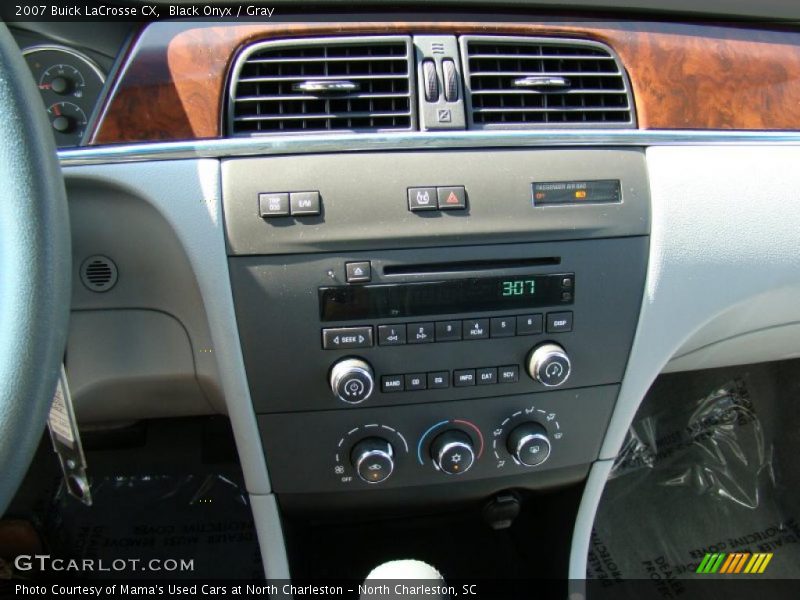 Black Onyx / Gray 2007 Buick LaCrosse CX