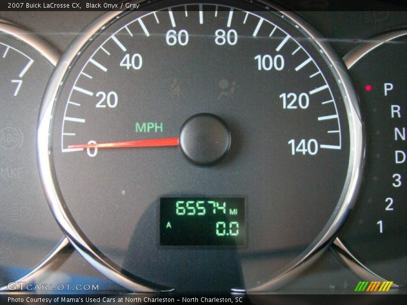 Black Onyx / Gray 2007 Buick LaCrosse CX