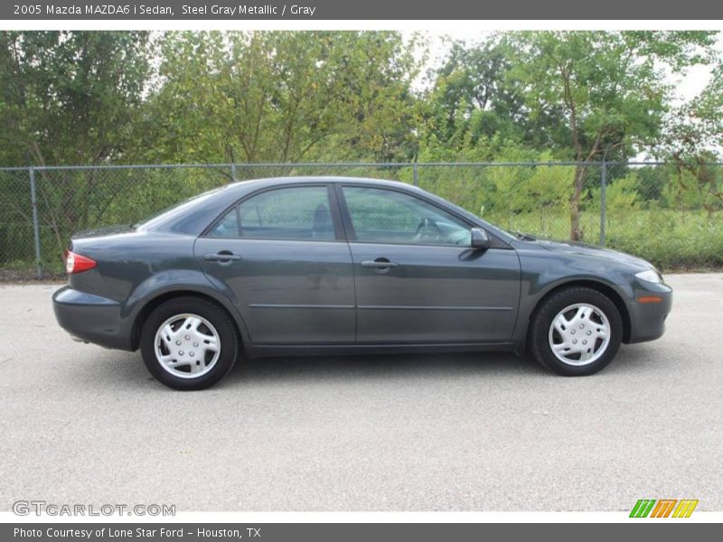 Steel Gray Metallic / Gray 2005 Mazda MAZDA6 i Sedan