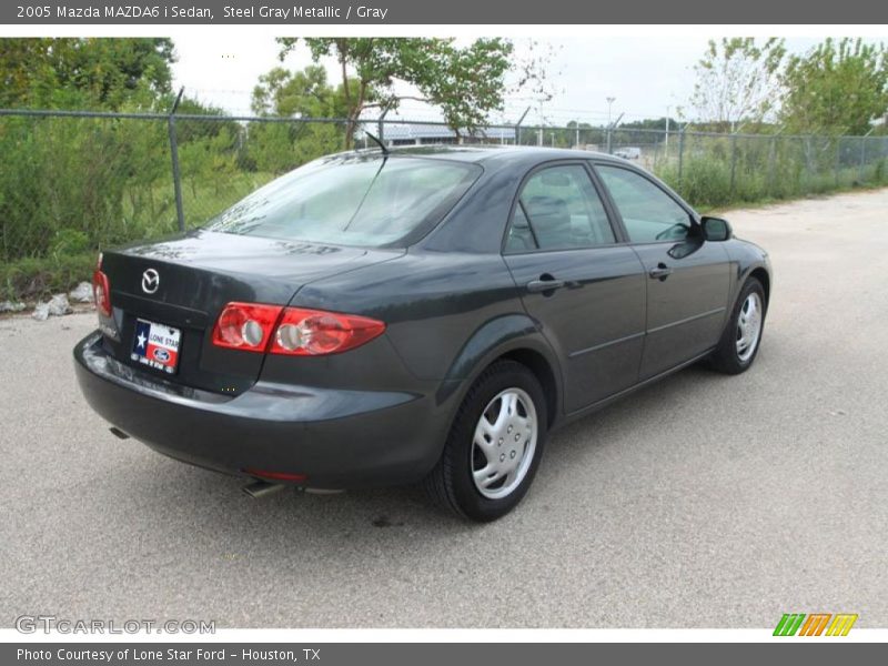 Steel Gray Metallic / Gray 2005 Mazda MAZDA6 i Sedan