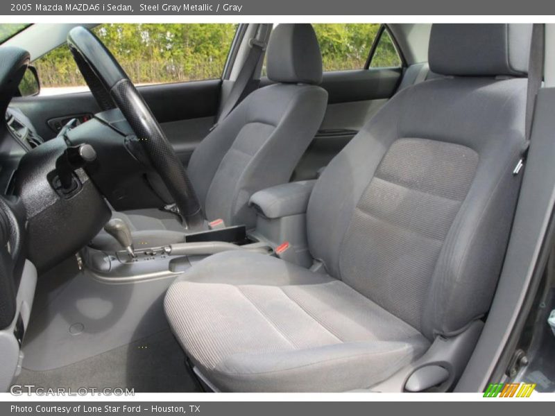 Steel Gray Metallic / Gray 2005 Mazda MAZDA6 i Sedan