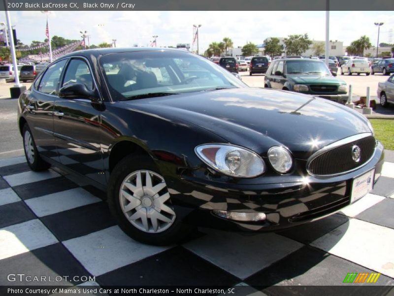 Black Onyx / Gray 2007 Buick LaCrosse CX