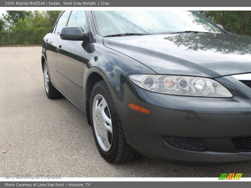 Steel Gray Metallic / Gray 2005 Mazda MAZDA6 i Sedan
