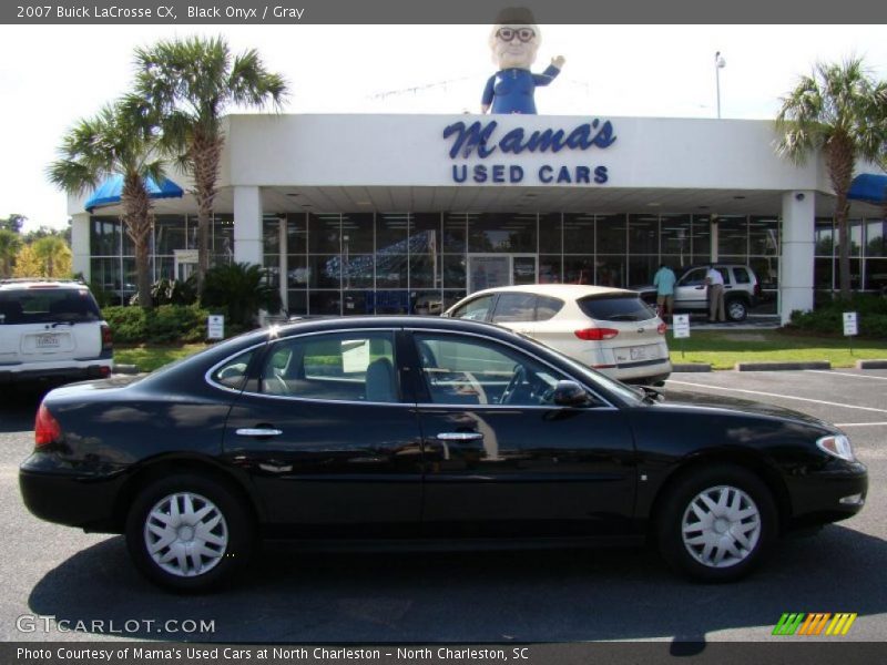 Black Onyx / Gray 2007 Buick LaCrosse CX