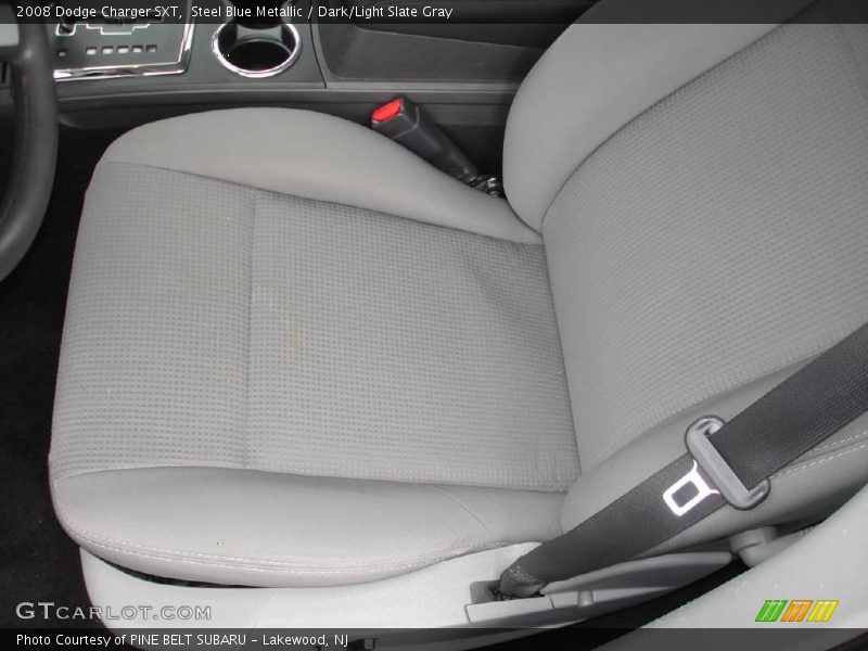 Steel Blue Metallic / Dark/Light Slate Gray 2008 Dodge Charger SXT