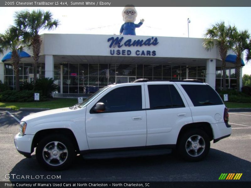 Summit White / Ebony 2005 Chevrolet TrailBlazer LS 4x4