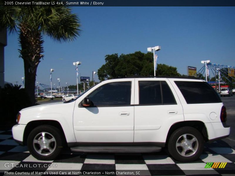 Summit White / Ebony 2005 Chevrolet TrailBlazer LS 4x4