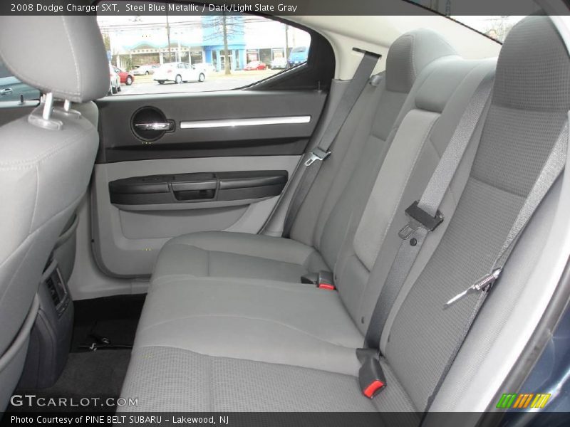Steel Blue Metallic / Dark/Light Slate Gray 2008 Dodge Charger SXT