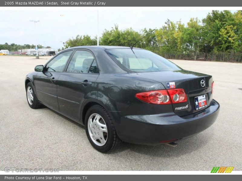 Steel Gray Metallic / Gray 2005 Mazda MAZDA6 i Sedan