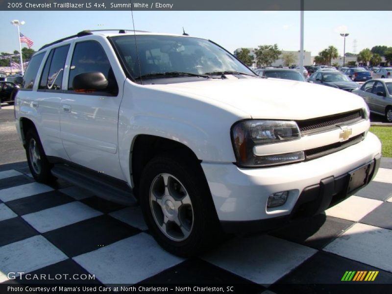 Summit White / Ebony 2005 Chevrolet TrailBlazer LS 4x4