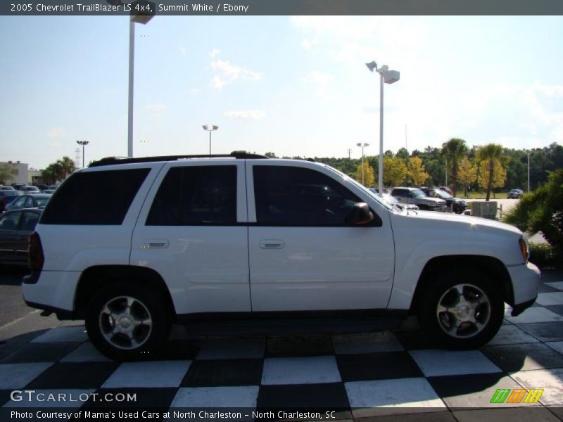 Summit White / Ebony 2005 Chevrolet TrailBlazer LS 4x4