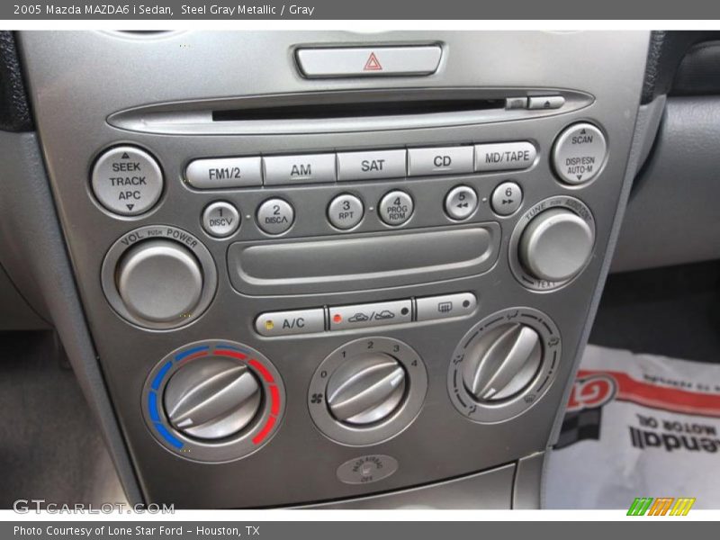 Steel Gray Metallic / Gray 2005 Mazda MAZDA6 i Sedan