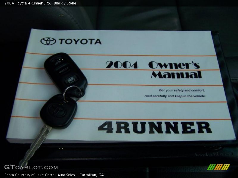 Black / Stone 2004 Toyota 4Runner SR5